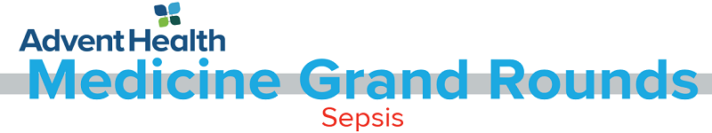 2020 Grand Rounds: Medicine - Sepsis Banner